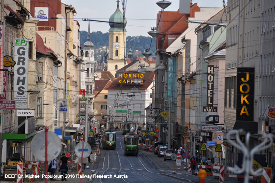 Straßenbahn Graz Tram Foto Strassenbahn Österreich