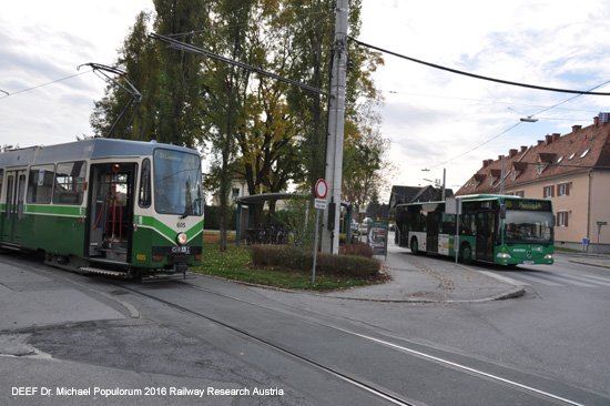 Straßenbahn Graz Tram Foto Strassenbahn Österreich