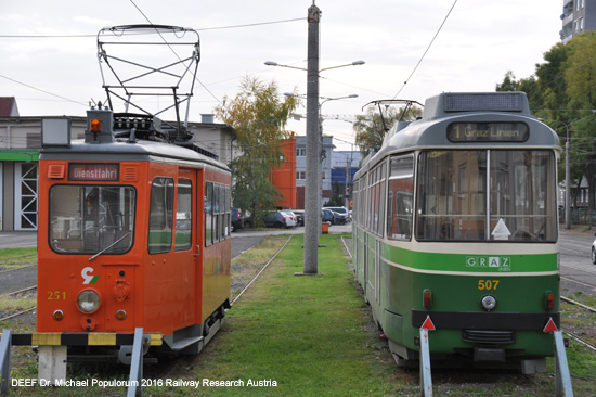 Straßenbahn Graz Tram Foto Strassenbahn Österreich