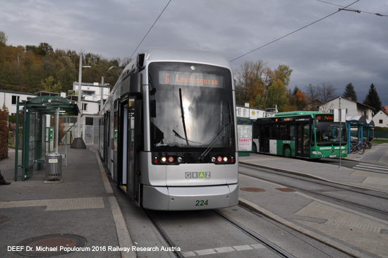 Straßenbahn Graz Tram Foto Strassenbahn Österreich