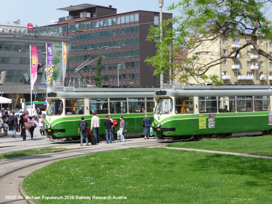 Straßenbahn Graz Tram Foto Strassenbahn Österreich