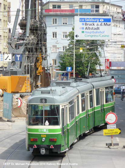 Straßenbahn Graz Tram Foto Strassenbahn Österreich