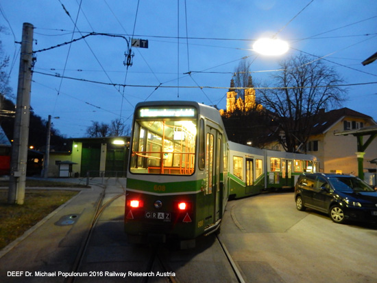 Straßenbahn Graz Tram Foto Strassenbahn Österreich