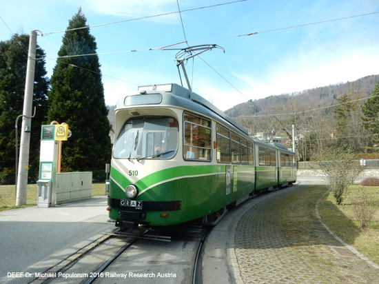 Straßenbahn Graz Tram Foto Strassenbahn Österreich