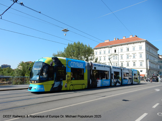 Straßenbahn Graz Tram Foto Strassenbahn Österreich