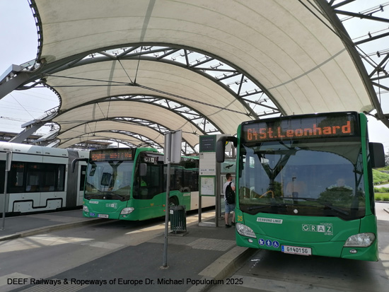 Straßenbahn Graz Tram Foto Strassenbahn Österreich