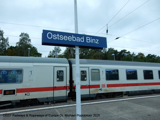 Rasender Roland Rügensche Bäderbahn RüBB Eisenbahn Rügen Deutschland Lauterbach Putbus Binz Sellin Baabe Göhren