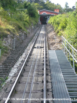 Mendelbahn Funicolare della Mendola Standseilbahn Kaltern Mendel Südtirol