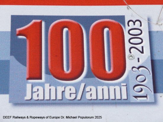 Mendelbahn Funicolare della Mendola Standseilbahn Kaltern Mendel Südtirol