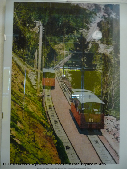 Mendelbahn Funicolare della Mendola Standseilbahn Kaltern Mendel Südtirol