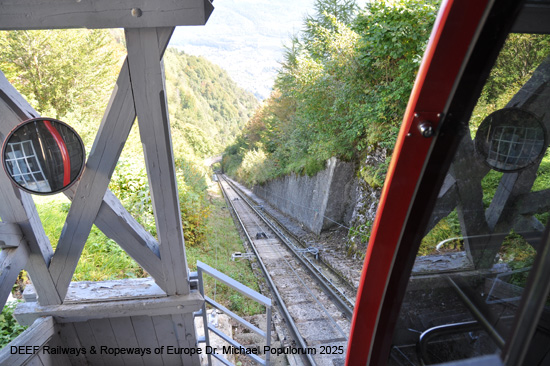 Mendelbahn Funicolare della Mendola Standseilbahn Kaltern Mendel Südtirol