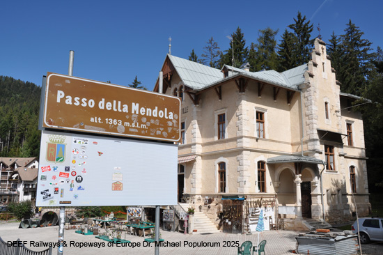 Mendelbahn Funicolare della Mendola Standseilbahn Kaltern Mendel Südtirol