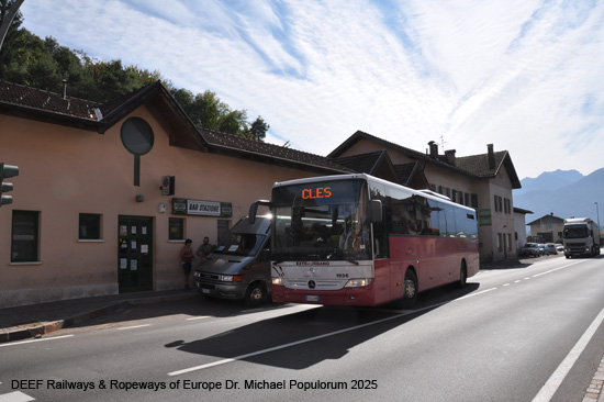 Mendelbahn Funicolare della Mendola Standseilbahn Kaltern Mendel Südtirol