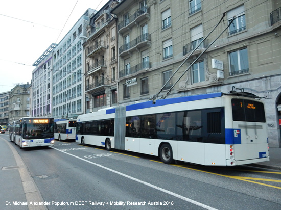 Obus Oberleitungsbus Lausanne Trolleybus Schweiz