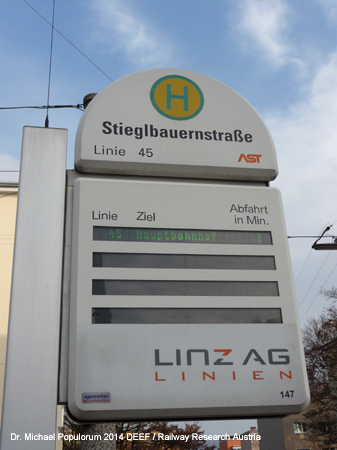 Obus Linz Trolleybus E-Bus Österreich