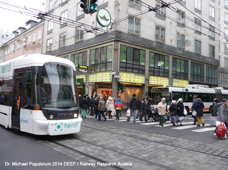 Obus Linz Trolleybus E-Bus Österreich