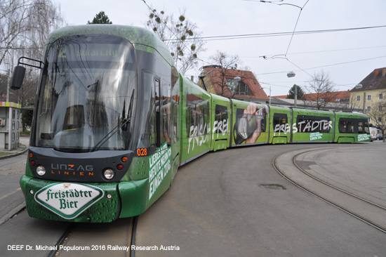 Straßenbahn Linz Tram Österreich
