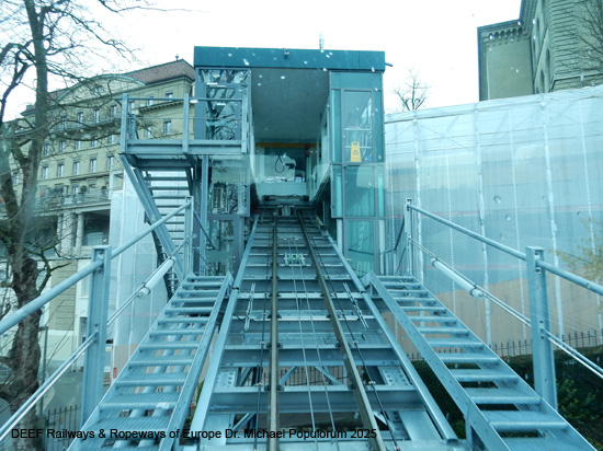 Marzilibahn Standseilbahn Drahtseilbahn Seilbahn Bern Schweiz