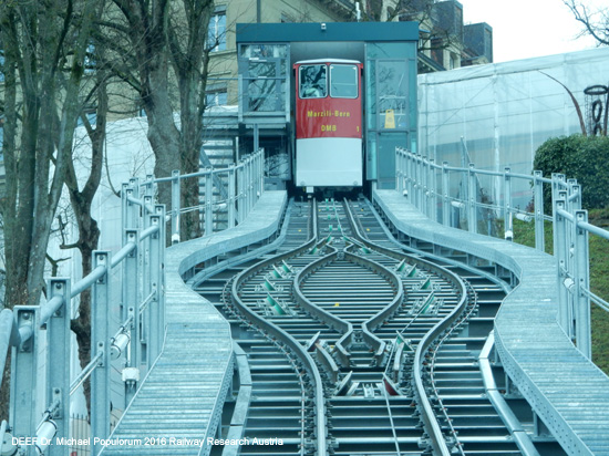Marzilibahn Standseilbahn Drahtseilbahn Seilbahn Bern Schweiz