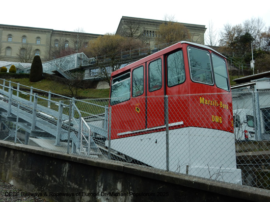 Marzilibahn Standseilbahn Drahtseilbahn Seilbahn Bern Schweiz