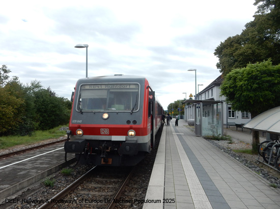 Eisenbahnstrecke Mühldorf Simbach am Inn SOB Bayern Deutschland