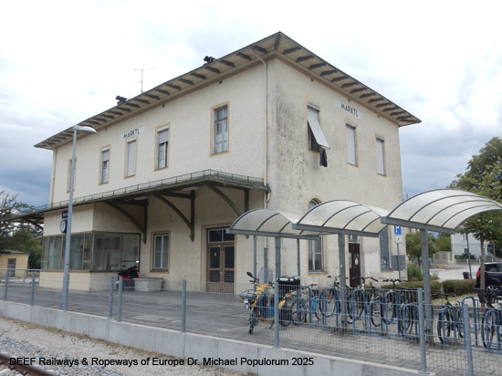 Eisenbahnstrecke Mühldorf Simbach am Inn SOB Bayern Deutschland