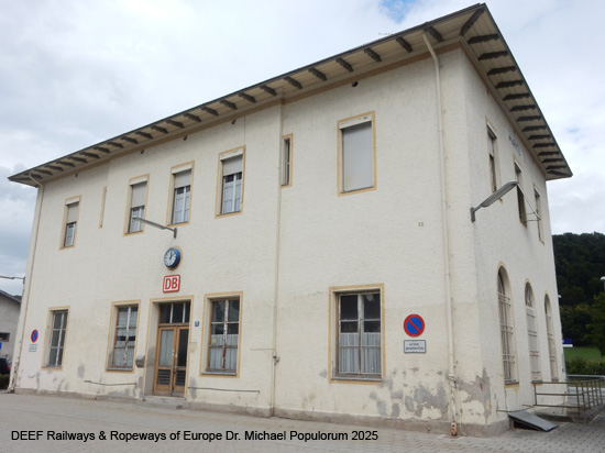 Eisenbahnstrecke Mühldorf Simbach am Inn SOB Bayern Deutschland