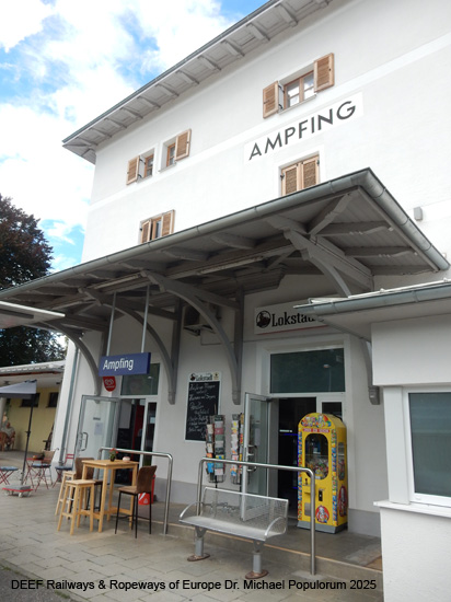 Eisenbahnstrecke München Markt Schwaben Dorfen Ampfing Mühldorf ABS 38 Bayern Deutschland