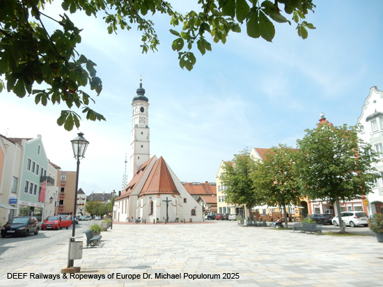 Eisenbahnstrecke München Markt Schwaben Dorfen Ampfing Mühldorf ABS 38 Bayern Deutschland