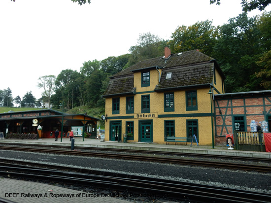 Rasender Roland Rügensche Bäderbahn RüBB Eisenbahn Rügen Deutschland Lauterbach Putbus Binz Sellin Baabe Göhren