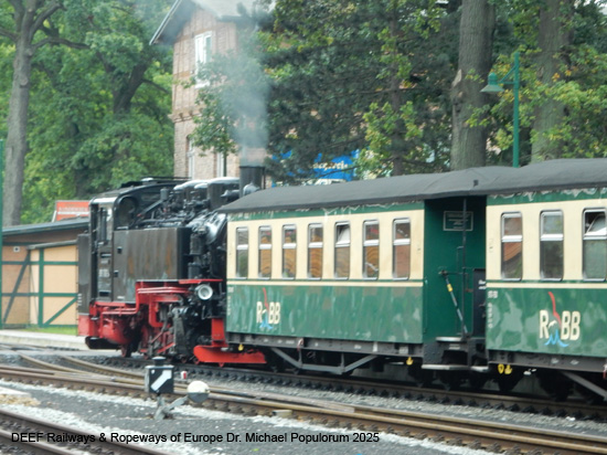 Rasender Roland Rügensche Bäderbahn RüBB Eisenbahn Rügen Deutschland Lauterbach Putbus Binz Sellin Baabe Göhren