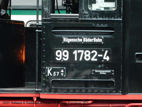 Rasender Roland Rügensche Bäderbahn RüBB Eisenbahn Rügen Deutschland Lauterbach Putbus Binz Sellin Baabe Göhren