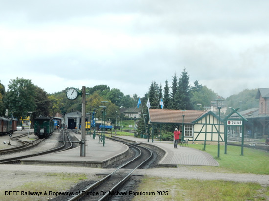 Rasender Roland Rügensche Bäderbahn RüBB Eisenbahn Rügen Deutschland Lauterbach Putbus Binz Sellin Baabe Göhren
