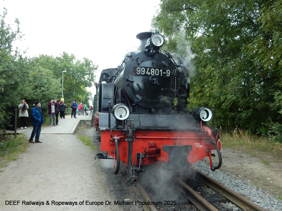 Rasender Roland Rügensche Bäderbahn RüBB Eisenbahn Rügen Deutschland Lauterbach Putbus Binz Sellin Baabe Göhren