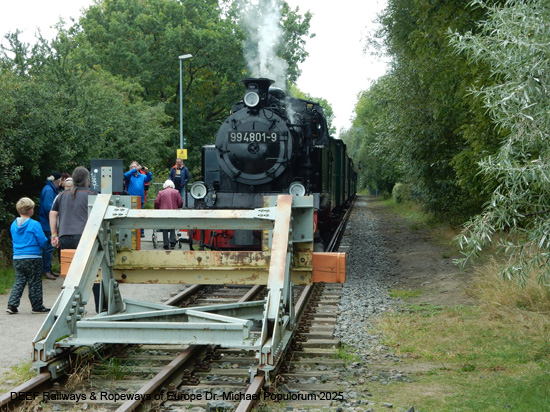 Rasender Roland Rügensche Bäderbahn RüBB Eisenbahn Rügen Deutschland Lauterbach Putbus Binz Sellin Baabe Göhren