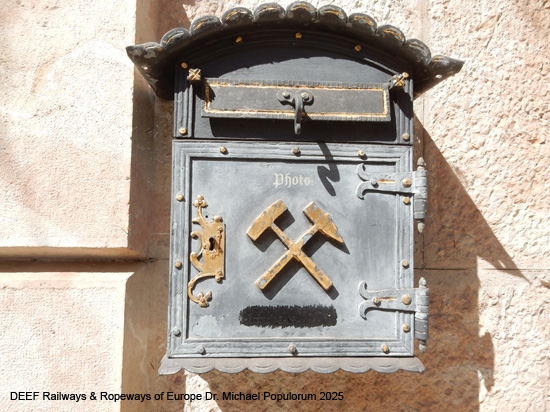 Salzbergwerk Berchtesgaden Grubenbahn Stollen Bayern