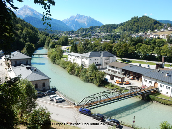 Salzbergwerk Berchtesgaden Grubenbahn Stollen Bayern