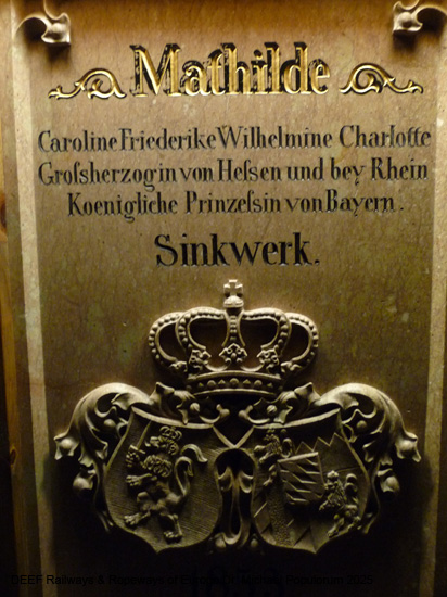 Salzbergwerk Berchtesgaden Grubenbahn Stollen Bayern