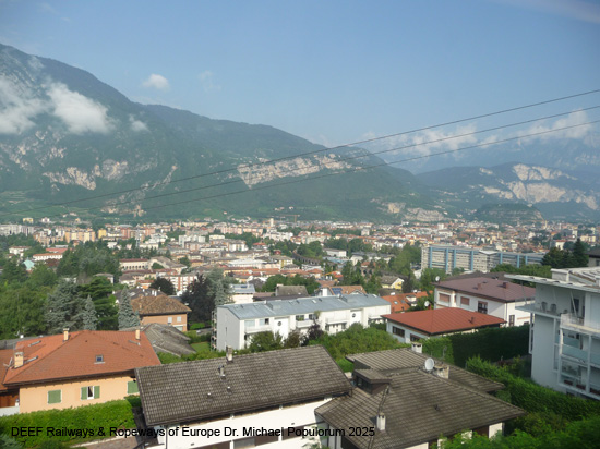 Valsuganabahn Eisenbahn Trient Bassano del Grappa Venedig Ferrovia Valsugana Trento Trentino Italien