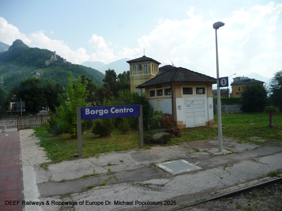 Valsuganabahn Eisenbahn Trient Bassano del Grappa Venedig Ferrovia Valsugana Trento Trentino Italien