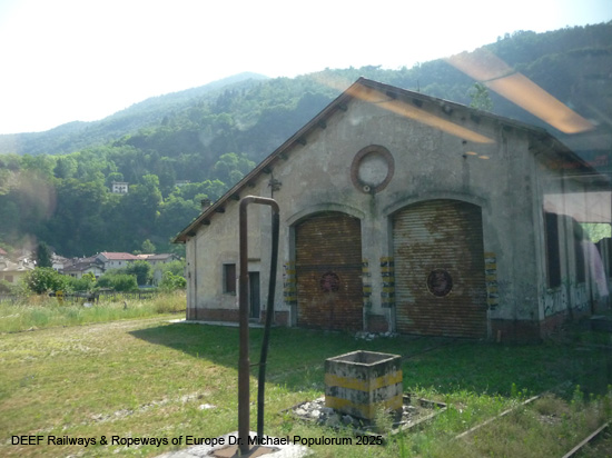 Valsuganabahn Eisenbahn Trient Bassano del Grappa Venedig Ferrovia Valsugana Trento Trentino Italien