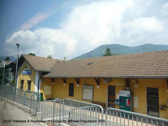 Valsuganabahn Eisenbahn Trient Bassano del Grappa Venedig Ferrovia Valsugana Trento Trentino Italien