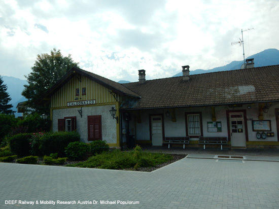 Valsuganabahn Eisenbahn Trient Bassano del Grappa Venedig Ferrovia Valsugana Trento Trentino Italien