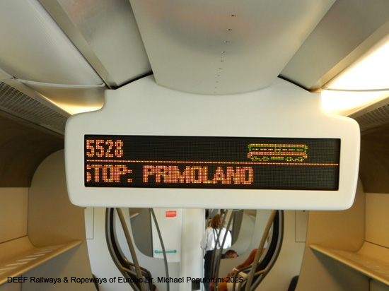 Valsuganabahn Eisenbahn Trient Bassano del Grappa Venedig Ferrovia Valsugana Trento Trentino Italien