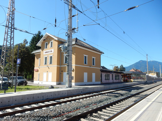 Gailtalbahn Bahnhof Arnoldstein 2025