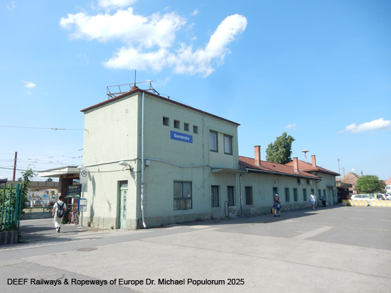 Budapest HEV Eisenbahn H5 Eisenbahn Szentendre Ungarn