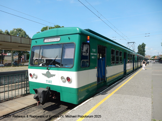 Eisenbahn Budapest Szentendre