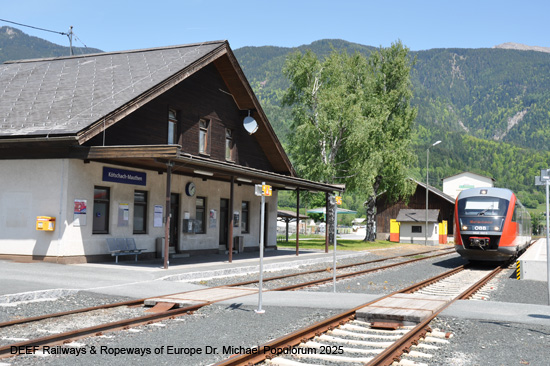 Gailtalbahn Eisenbahn Villach Arnoldstein Hermagor Kötschach-Mauthen Kärnten ÖBB
