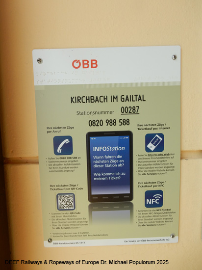 Gailtalbahn Eisenbahn Villach Arnoldstein Hermagor Kötschach-Mauthen Kärnten ÖBB