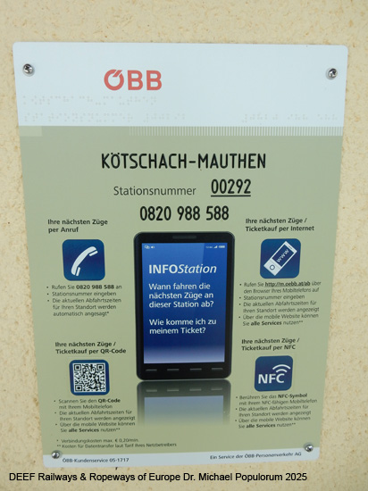 Gailtalbahn Eisenbahn Villach Arnoldstein Hermagor Kötschach-Mauthen Kärnten ÖBB